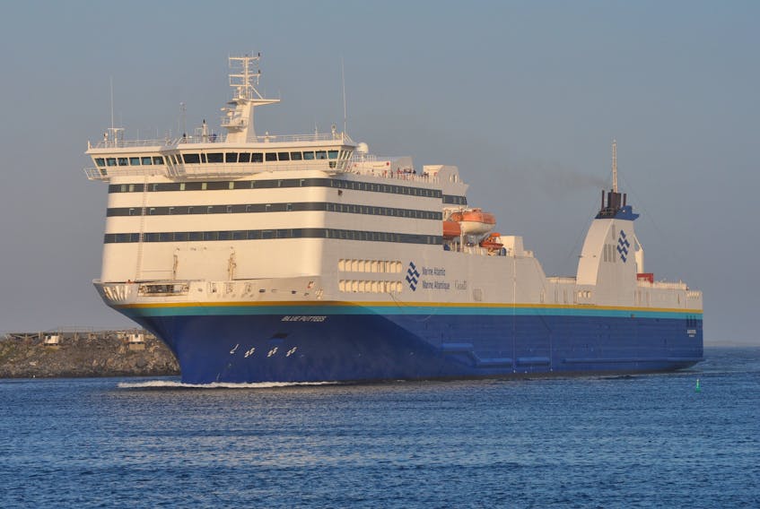 High winds are delaying Marine Atlantic sailings this morning. J.R. Roy/ Special to the Gulf News