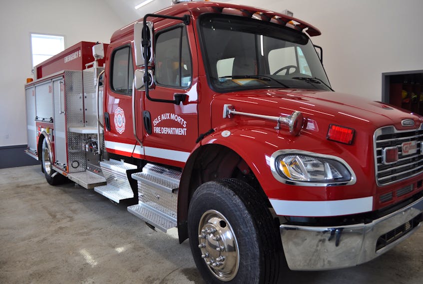 This new Isle aux Morts fire truck is a significant upgrade for the town's fire department.