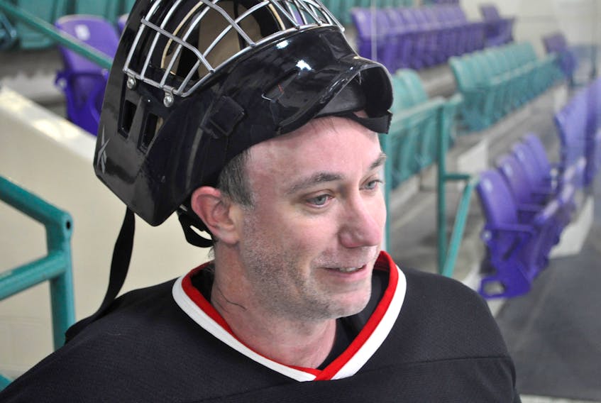 Steve Osmond, 37, is one of the hopefuls trying to make the cut for the 2018-19 Port aux Basques Mariners.