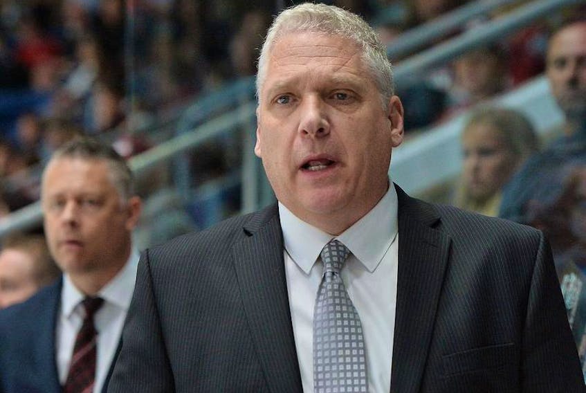 Head coach George Burnett leads the OHL champion Guelph Storm into the Memorial Cup in Halifax