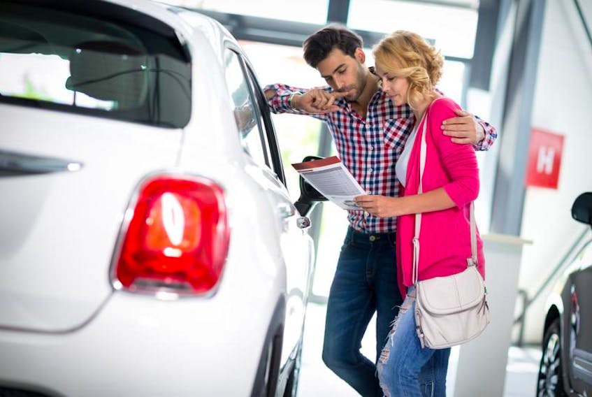 When car shopping, one important tip is to arrive at a dealership with a clear picture of the vehicle, traits and features you want, ideally written down or printed on a list.
