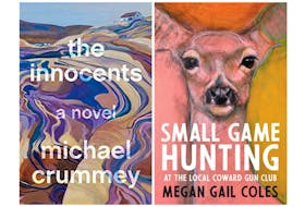 Michael Crummey's "The Innocents" and Megan Gail Coles' "Small Game Hunting at the Local Coward Gun Club" were among the 12 nominees for the 2019 Scotiabank Giller Prize. ("The Innocents" cover courtesy of Doubleday Canada. "Small Game Hunting at the Local Coward Gun Club" cover courtesy House of Anansi Press.)