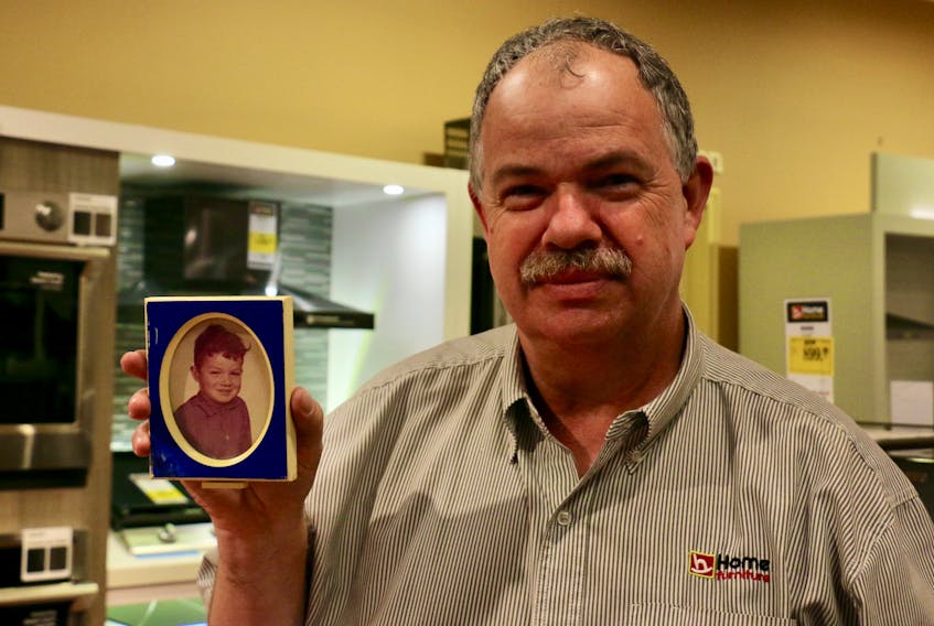 Paul Morton, a long-time Windsor Home Hardware employee, shows a photo of himself taken prior to his life-altering accident in 1969 when he was six-years-old. The granddaughter of the driver who struck Morton was moved by his story and wanted to share what she knew about the incident.
CAROLE MORRIS-UNDERHILL
