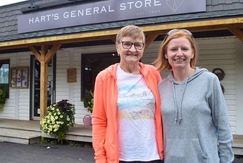 The mother-daughter duo of Audrey and Lesa MacPherson have been instrumental in the resurgence of Hart’s General Store in Boylston. The store is a community staple that first opened in 1948 under the ownership of Audrey’s mom and dad, Jean and Earle Hart.
