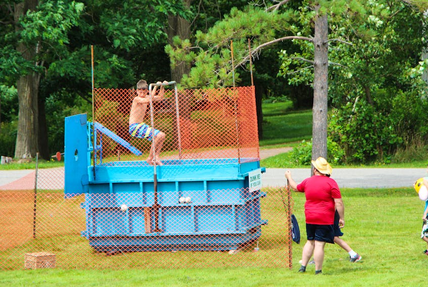 The always popular dunk tank is back for this year’s Heatherton Fun Days Aug. 9 to 11.