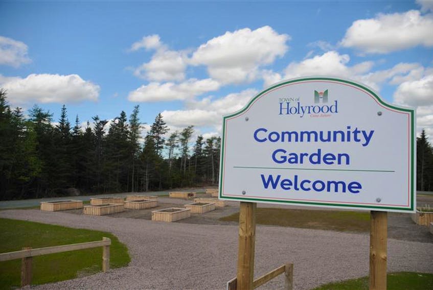 Holyrood’s community garden is a first-time venture for the municipality, located next to its dog park on Salmonier Line.