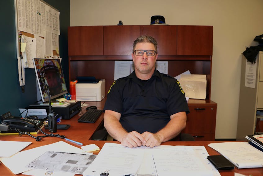 Veteran Amherst police officer Tim Hunter is now the deputy chief of the Amherst Police Department. - Tom McCoag/Town of Amherst photo