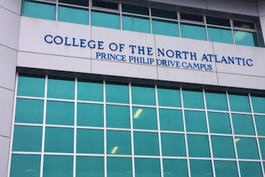 College of North Atlantic's Prince Philip Drive campus in St. John's.