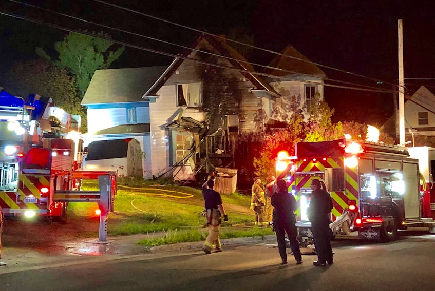 The Sydney Fire Department and Cape Breton Regional Police responded to a house fire at the corner of Upper Prince Street and Cornishtown Road in Sydney Tuesday night. The fire happened around 10 p.m. and is believed to have started on the outside of structure. One side of the house sustained serious damage. The five people living in the home were able to make it out safely without injuries.