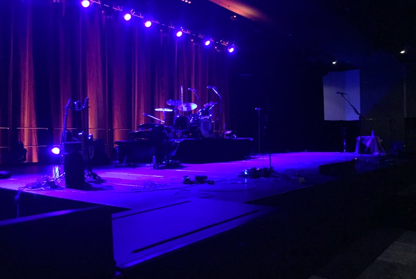 The stage is set for Alan Doyle and His Beautiful Band’s shows this weekend at the Halifax Convention Centre. The raucous St. John’s showman will be playing to a seated, physically distanced crowd observing COVID-19 health safety restrictions, but for now that’s the only way the show can go on.