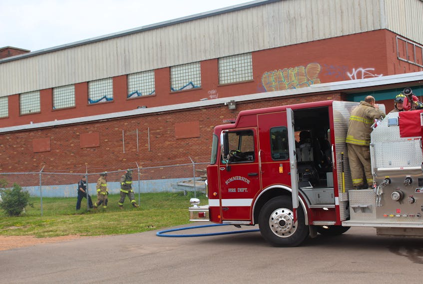 Firefighters responded to a potential fire on Granville Street on Aug. 26.