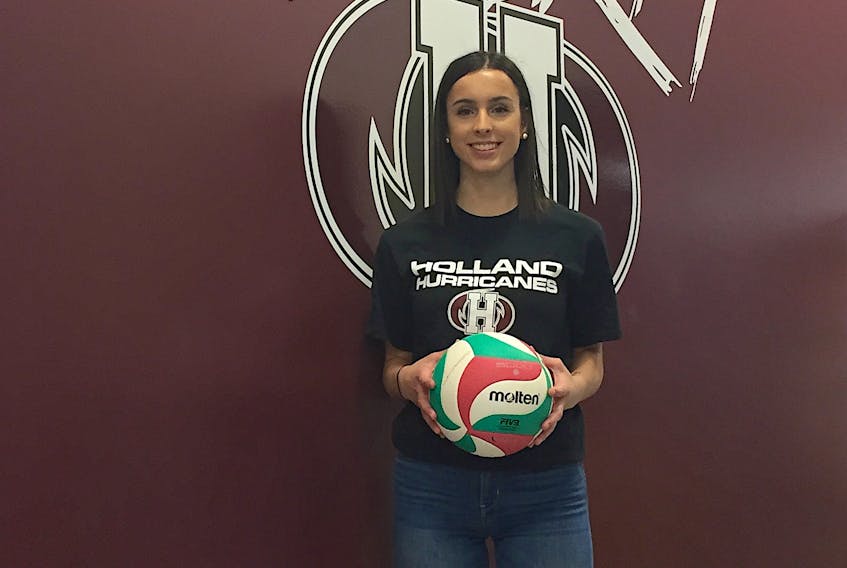Kali Wilson has committed to the Holland College Hurricanes women's volleyball team for the 2019-20 season.
