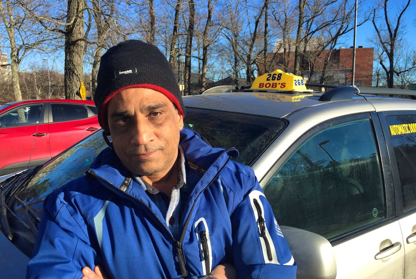 Halifax taxi driver Navneet Jaggi says he suffered a broken nose after being attacked by a passenger in the early morning hours of Jan. 26.