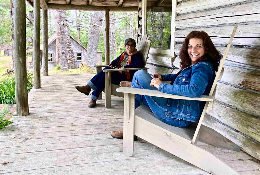 Sarah Garton Stanley and Tracey Erin Smith, professionals with a background in theatre, recently purchased Birchdale, a century-old lodge with cabins, located deep in the woods of southwest Nova Scotia.