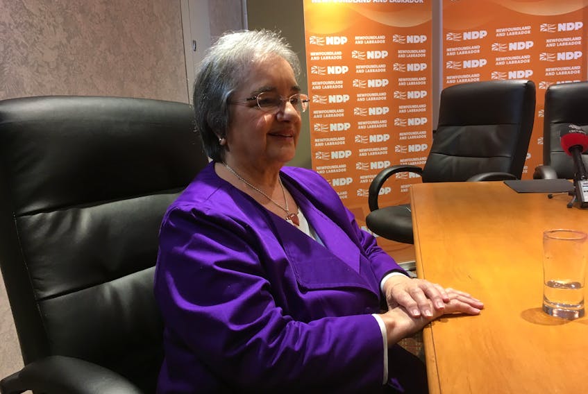 Lorraine Michael is stepping aside to let leader Alison Coffen seek the NDP nomination in St. John’s East-Quidi Vidi.