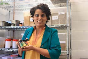 Shivani Dhamija, founder of Shivani's Kitchen, recently won the Immigrant Women Entrepreneurship Network Entrepreneur of the Year award. Dhamija is pictured in her company's production plant in Windsor on Oct. 23, 2020.
