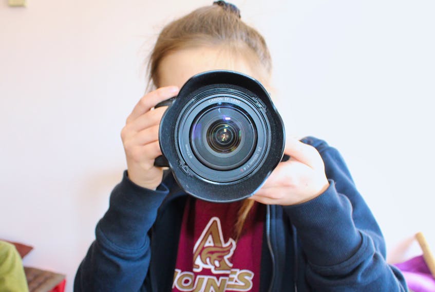 Emma Neilson, 13, has participated in the video camp a number of times before and helped assist the other participants with their films – writing, acting, recording and editing for anyone who needed it.