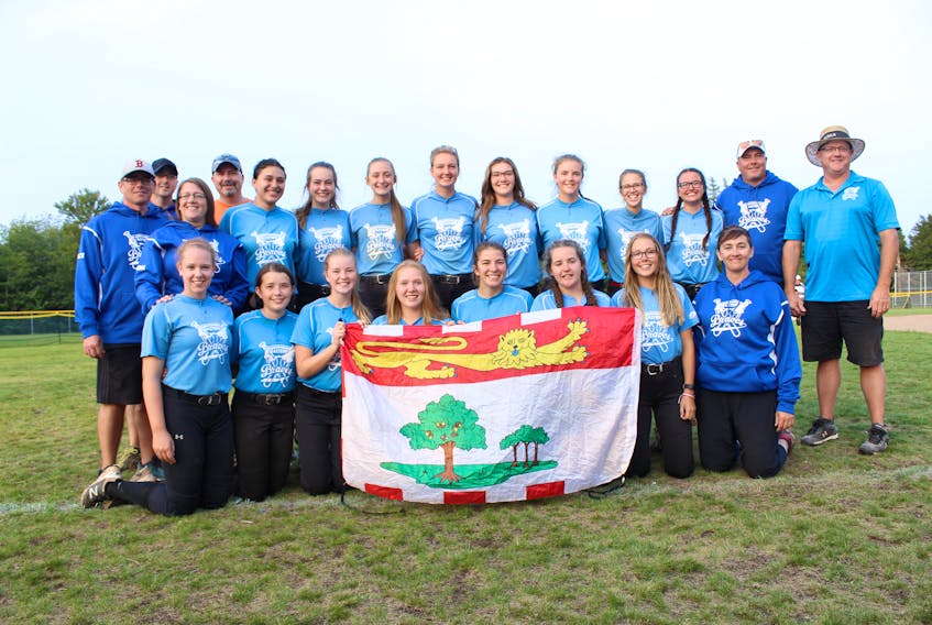 The Eastern P.E.I. Braves competed at the Eastern Canadian under-16 girls’ softball championship in Dartmouth, N.S.