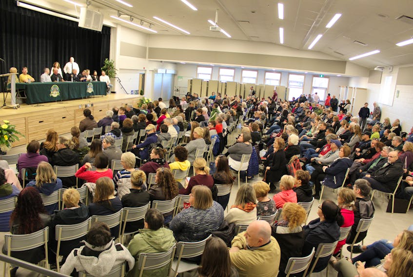 Hundreds of people turned out to listen and ask questions during the first of its kind here drug awairness forum in Summerside, Wednesday.