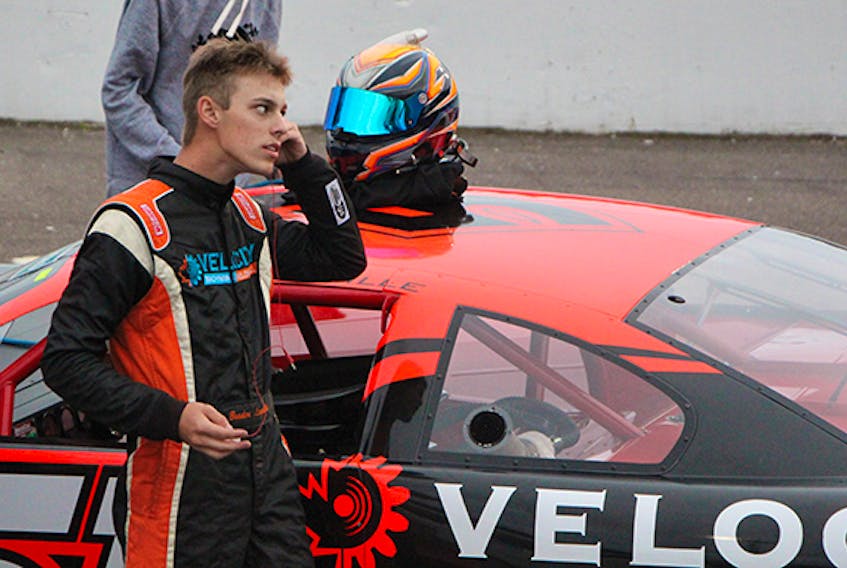 Sixteen-year-old Braden Langille raced to seventh in his first IWK 250. Corey LeBlanc