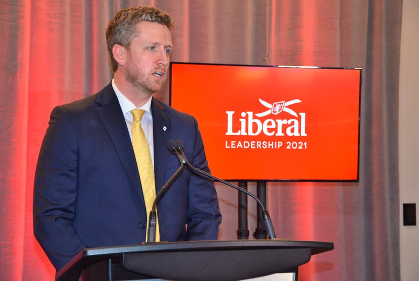 Iain Rankin won the Nova Scotia Liberal party leadership Saturday. He will be sworn in as premier within the next couple of weeks.