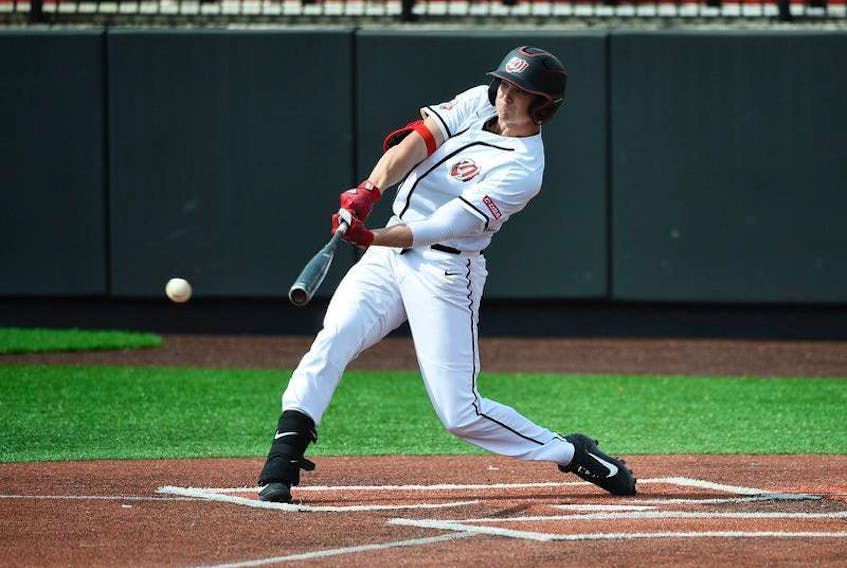 Dartmouth slugger Jake Sanford was taken with the 103rd pick of the MLB draft by the New York Yankees on Tuesday. Sanford had a breakout season with Western Kentucky University in the NCAA. (Steve Roberts / WKU Athletics)
