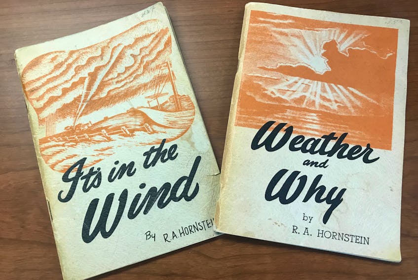 Weather books are fun to read with the family; they can trigger great discussion and lead to outdoor excursions.  The two small books by Mr. Rube Hornstein were gifts. I will cherish them for a while more, then share them with someone who I know will enjoy them as much as I did.