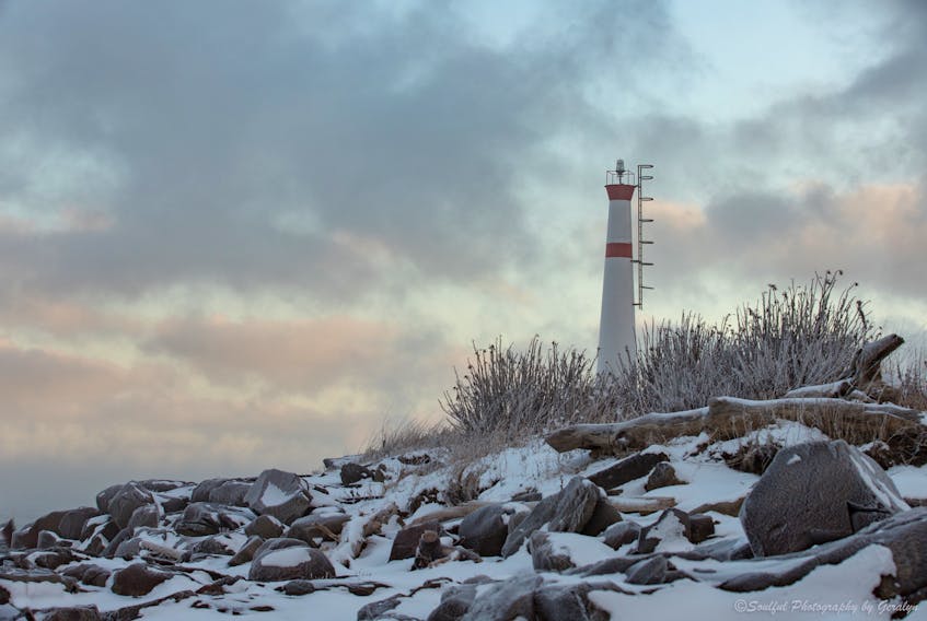 On the shore of the Bay of Fundy, in a small community called Canada Creek, you’ll find the Black Rock Lighthouse.  Geralyn Howell took this photo early one cold Saturday morning.  The warmer water created a lovely mist and a dramatic photo of the storied lighthouse.
