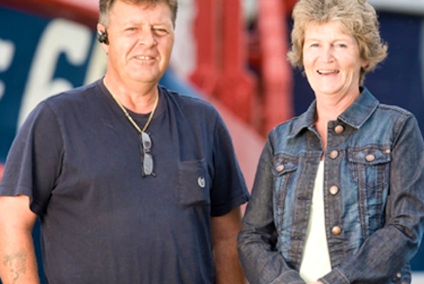 Jim and Lori Kennedy of Louisbourg Seafoods.