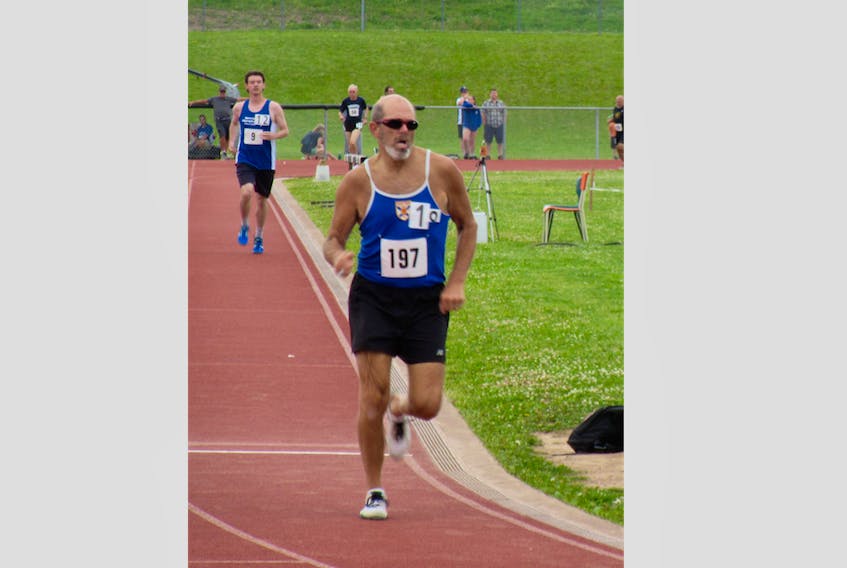 Jim Rideout, 61, of Yarmouth set a new age-group record in the 800 metres at the recent Athletics Nova Scotia provincials in Stellarton.