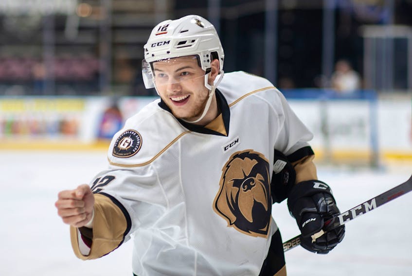 Scott Pooley (12) says the Growlers have every faith in their 'next guy up' philosophy. — Newfoundland Growlers photo/Joe Chase