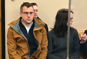 RNC Const. Joe Smyth was back in provincial court in St. John’s today to be sentenced on a charge of obstructing justice.