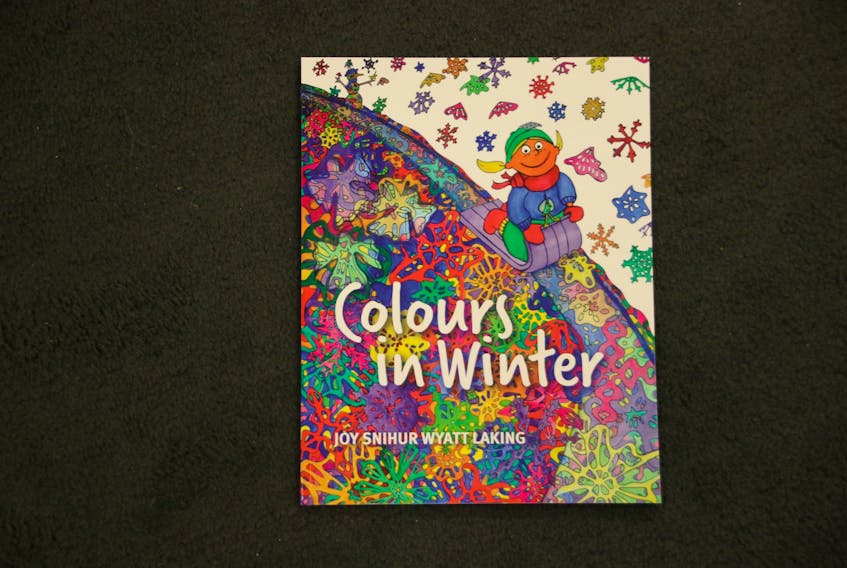 ‘Colours in Winter,’ a children’s book written and illustrated by artist Joy Snihur Wyatt Laking, has just been published. The picture book tells the story of a child’s magical adventure with colours.