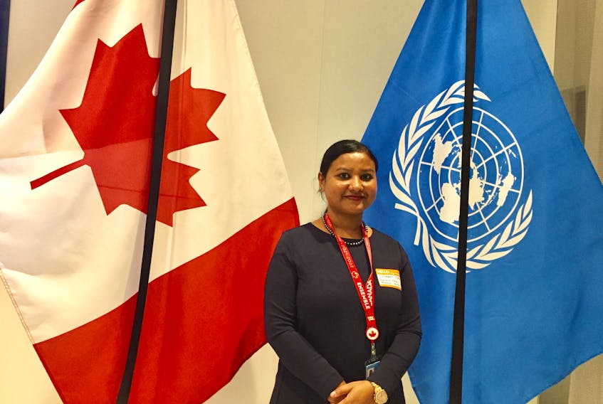 Jubanti Toppo from the Antigonish Women’s Resource Centre was one of 12 Canadian delegates for the 63rd United Nations (UN) Commission on the Status of Women, in New York March 11 to 22.