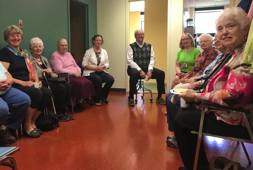One of several upgrades announced at the Eastern Kings Memorial Community Health Centre in Wolfville Sept. 27 was this pre-collection room used by the Lab Services department. The space was previously used for storage.