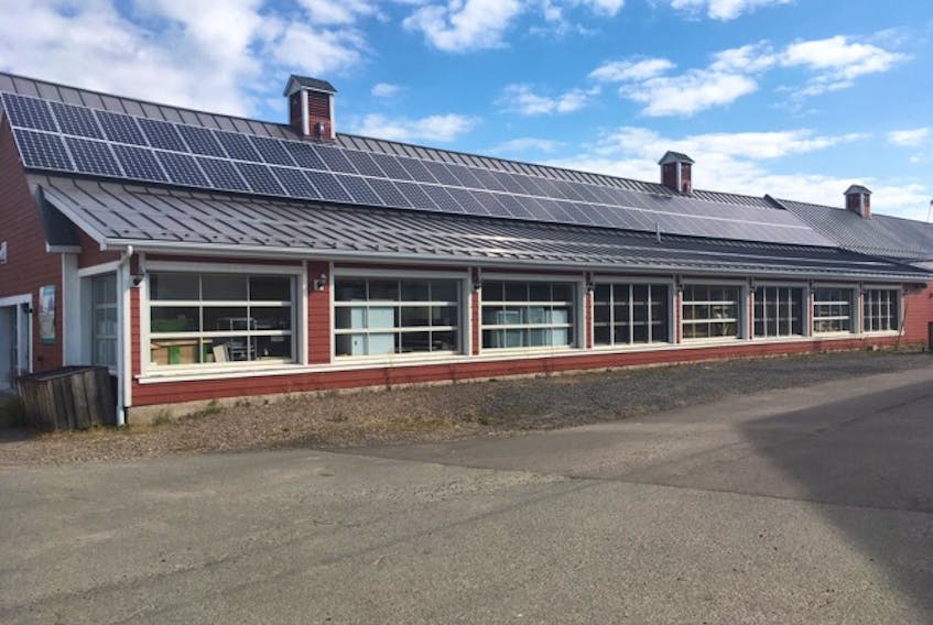 The Wolfville Farmers’ Market was one of several community buildings which received solar panels from the province’s Solar Electricity for Community Buildings Program, run through its department of energy and mines.