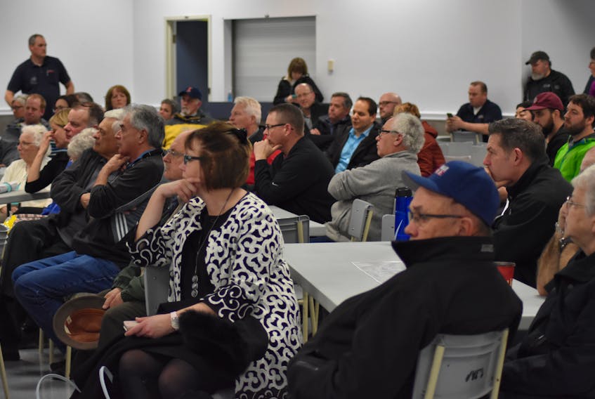 About 200 people turned out for a public meeting April 4 about a proposed Webster Street Traffic Calming and Beautification Project that is before Kentville’s town council for consideration.
