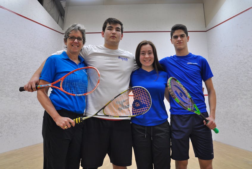 Kings County Squash Club and provincial head coach Janet MacLeod will join Kings County athletes Orlando Ramirez, Ella Brown and Samuel Gallant at the 2019 Canada Games in Red Deer, Alta., from Feb. 15 to Mar. 3.