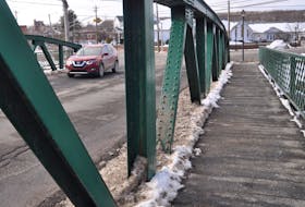 The current bridge in Kentville, where traffic crosses over the Cornwallis River, will be replaced this summer.