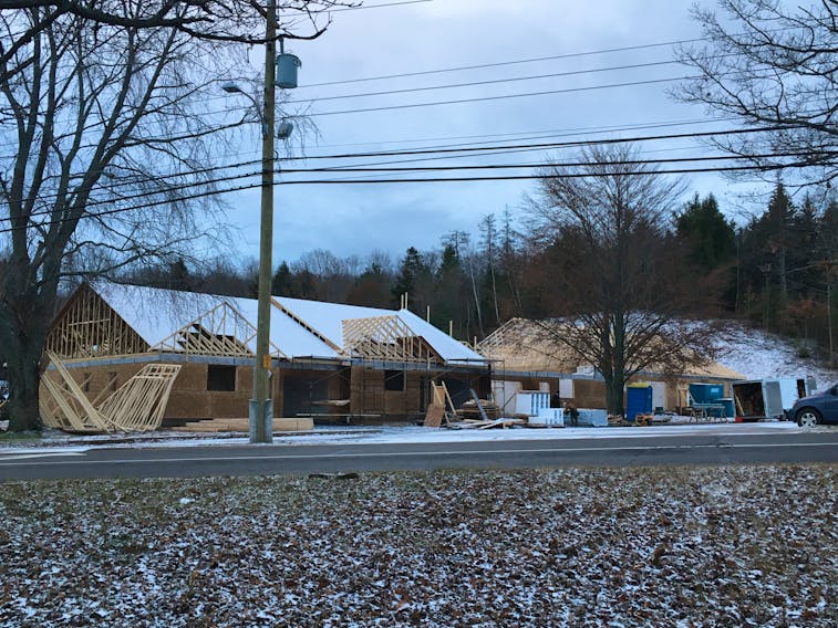 Construction is expected to wrap at 150 Park Street in Kentville in the summer of 2018.