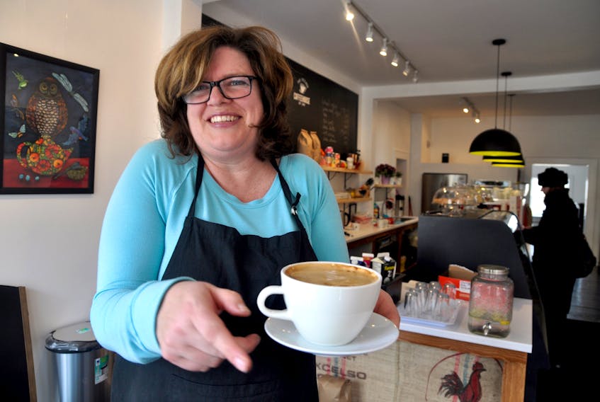 Alice Hartling has opened The Village Coffeehouse at 9844 Main Street in downtown Canning, where she intends it to be a community space for the village and surrounding areas and a space to highlight local products and makers.