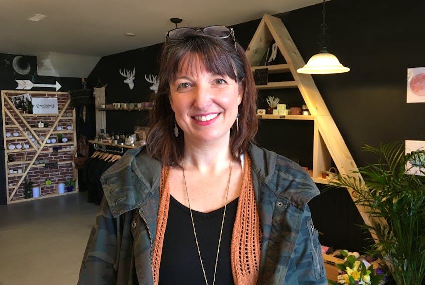 Hello Handmade owner Angie Dorey has moved her boutique featuring products crafted by local vendors to a larger space on Union Street in Berwick.