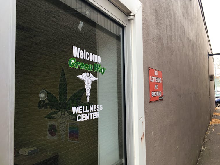 The GreenWay Wellness Centre, a medical marijuana dispensary in Kentville, is closed following an Oct. 25 police search that resulted in charges being laid.