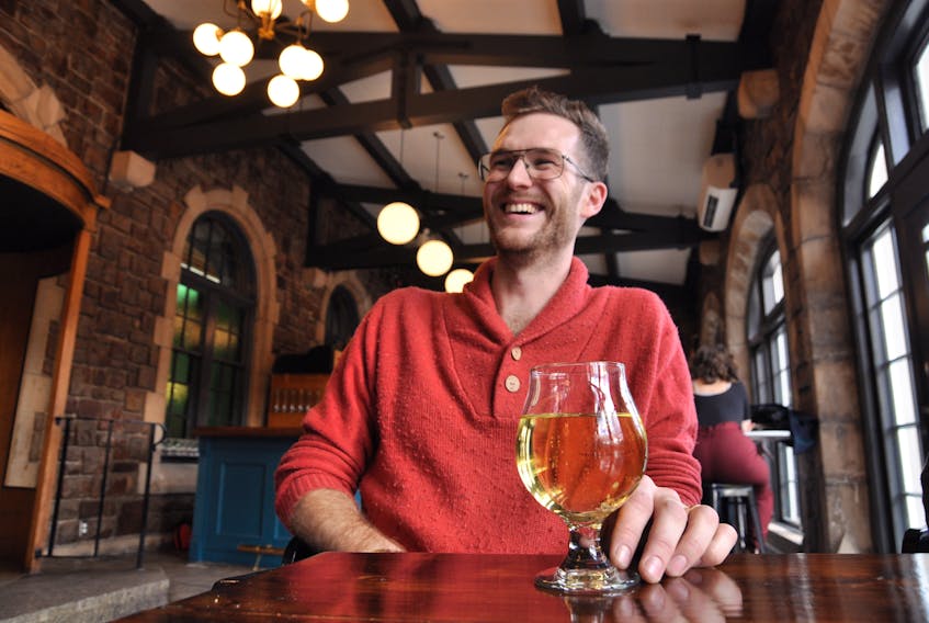 Jimi Doidge is the co-owner and head brewer of cider at Maritime Express Cider, a new taproom and cidery that’s just opened its doors in Kentville.