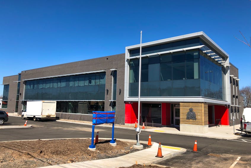 The newly constructed RCMP Kings District office and New Minas detachment building will open its doors to the public April 1. - Kings District RCMP
