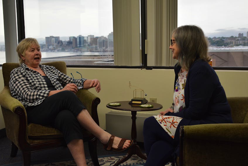 Wendy Keen, the executive director of New Start in Halifax, and Jane Donovan, a counselling therapist with New Start, are hoping the work that they do can help lead to healing and change.