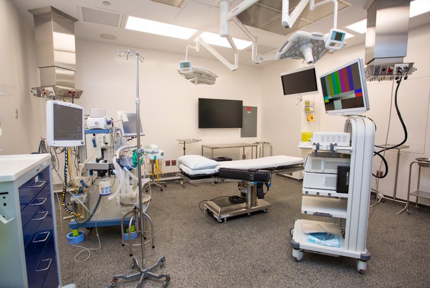 Here's a look at what the new operating room at the Hants Community Hospital looks like.