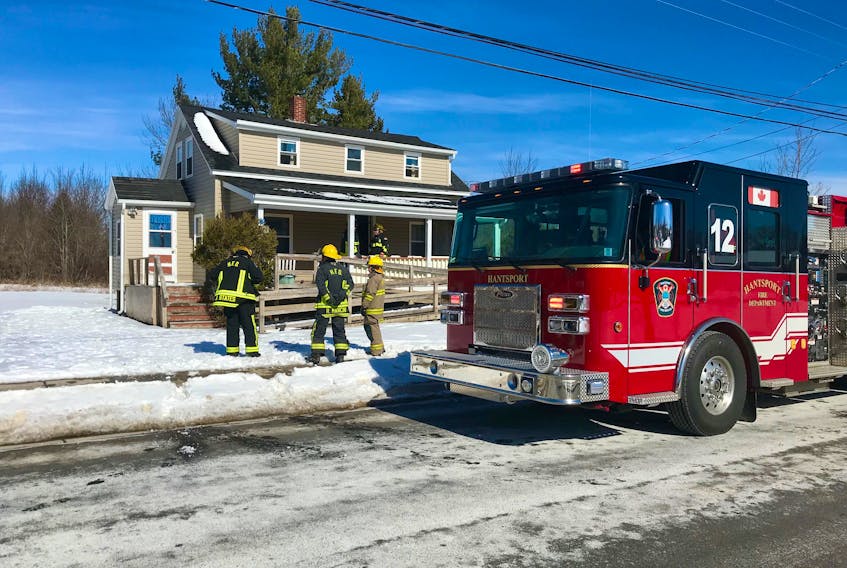 Hantsport firefighters were called to extinguish a furnace fire at an unoccupied home on School Street Feb. 23.