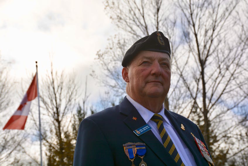 Rick Conrad, a retired member of the Royal Canadian Navy, said Remembrance Day is a crucially important time for all Canadians to think back and reflect on what they have and the sacrifice that made that possible.