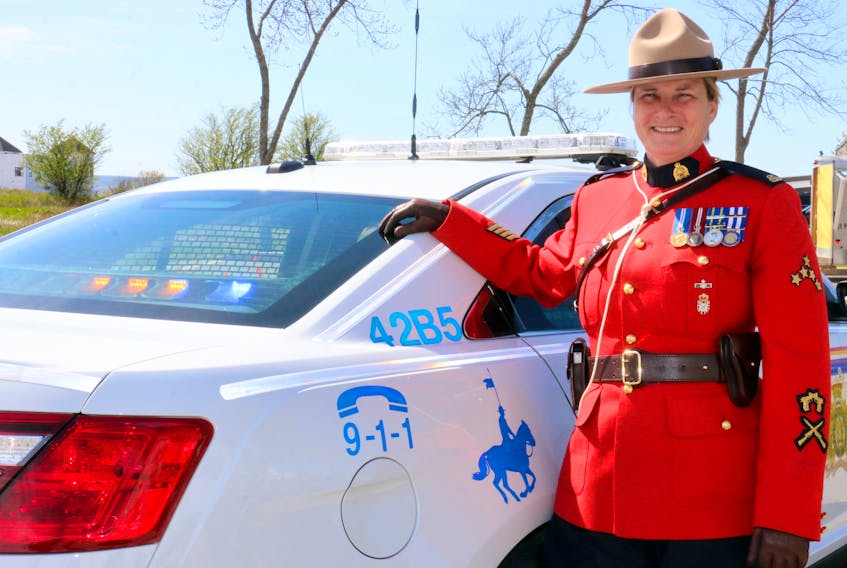 Staff-Sgt. Dianne Stairs, of the Windsor rural RCMP detachment, will be retiring July 2, 2018 after nearly 33 years on the force.